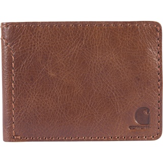 Carhartt Herren B0000400 Patina Leder Bifold Geldbörse Braun Einheitsgröße