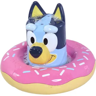 Toomies Tomy Toomies Schwimmring Bluey – Badespielzeug mit Ausgießer und Schwimmer mit Wasserrad – sensorisches Wasserspielzeug – offizielles Lizenzprodukt – Badespielzeug für Babys ab 18 Monaten