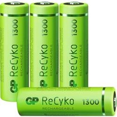 Bild Batteries ReCyko Mignon AA NiMH 1300mAh, 4er-Pack (120130AAHCE-C4)