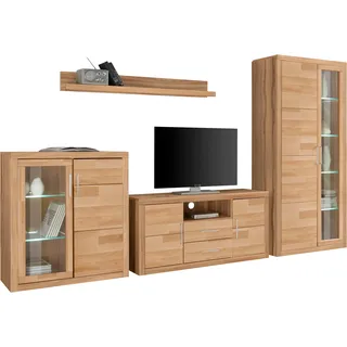 OTTO home Home affaire Wohnwand »Logo« Set, 4 Stk. tlg., beige