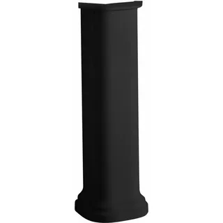 Kerasan WALDORF Keramik-Säule für Waschtische 60,80cm, schwarz matt