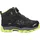 Outdoorschuh KIDS KIRUNA MID FITGO WP TREKKING SHOES wasserdicht schwarz