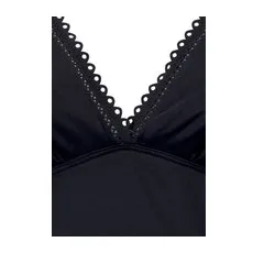 Bild Bügel-Tankini-Top »Aiko«, mit Häkeloptik, schwarz