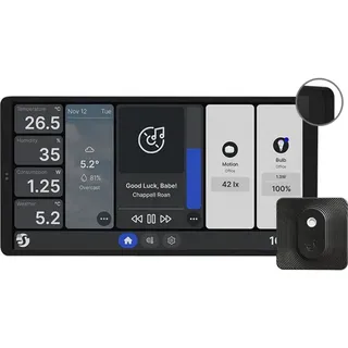 Shelly Wall Display X2 Black + Blu H&T Black,