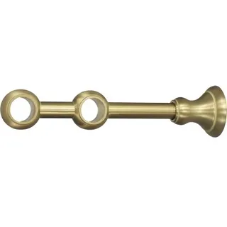 Wandträger 2-läufig für Vienna messing matt Ø 20 mm 18 cm lang