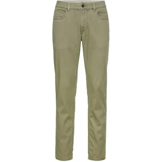 camel active Herren Regular Fit 5-Pocket Hose Grün, menswear-33/32