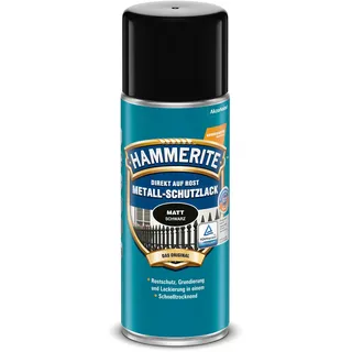 Hammerite Metallschutzlack Spray Schwarz matt 0,4 l