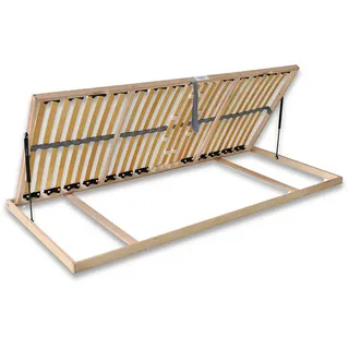 Betten-ABC Madera 7-Zonen-Lattenrost für Bettkastenfunktion, 28 Federleisten, Birkenschichtholz 90 x 200 cm