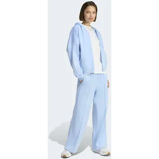 Trainingsanzug ADIDAS SPORTSWEAR "W ENERGIZE TS", Damen, Gr. L, globlu, globlu, Obermaterial: 70% Baumwolle, 30% Polyester, Sportanzüge Trainingsanzug