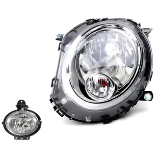 Johns, Scheinwerfer Halogen passend für BMW Mini R55 56 57 58 59 10/ 06- H4 Li. + Nebel 63122751871 2751871 63172751295 51112751295 2751295