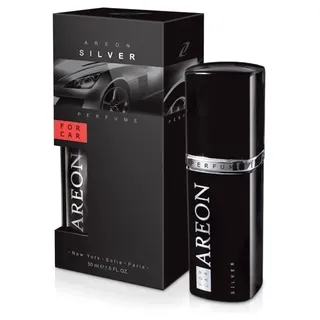 Areon Silver Car Van Home Office Perfume 50ml