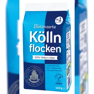 Kölln Blütenzarte Köllnflocken Haferflocken 500,0 g,