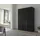 Drehtürenschrank Purisma 151 x 223 x 60 cm Grau