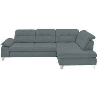 Beldomo Speed ECKSOFA Blaugrau - 309x211 cm