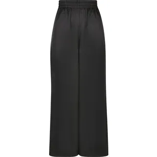 URBAN CLASSICS Satin Wide Hosen - Black - 4XL