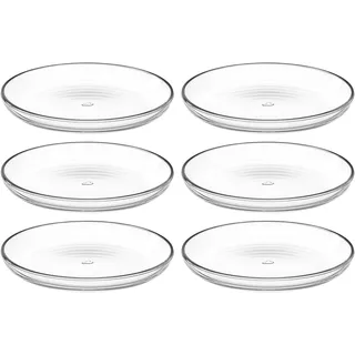 LEONARDO Cucina Teller 18 cm transparent 6er Set