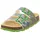 Fussbettpantoffel Grau/Mehrfarbig 38