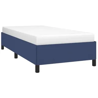 SYFAXTM Bettgestell ohne Matratze Blau 80x200 cm Stoff - Blau