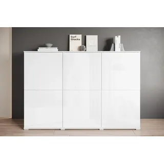OTTO home Kenia 180 x 125 x 39,5 cm weiß hochglanz