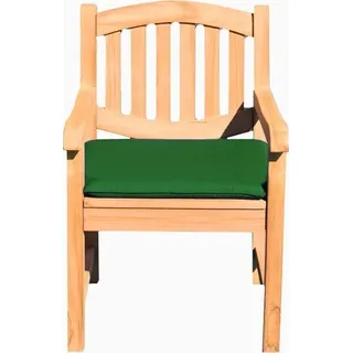 Teako Design Outdoor Sitzkissen 60x50 cm für Gartenstühle – Sitzauflagen für Stühle, Bank, Boden – Teako.de, in verschiedenen Farben (Grün) - Grün