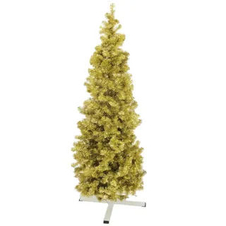 Europalms Tannenbaum Futura gold-metallic, 180cm