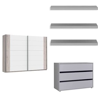 Forte Rondino 2,7 M Kleiderschrank Set Standard