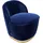 Cocktailsessel Stella Samt 67 x 70 x 71 cm Blau retro