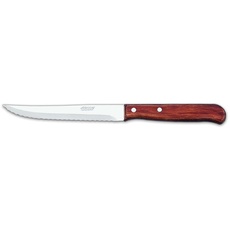 Arcos Serie Latina - Allzweckmesser Küchenmesser - Klinge Nitrum Edelstahl 130 mm - HandGriff Pack-Holz Farbe Braun