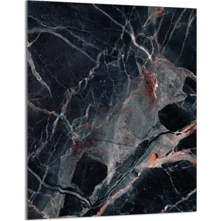 Glasschneidebrett 40x52 Marmor