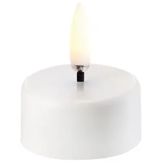 uYuni LED Teelicht 3,9 x 4,7 cm weiß