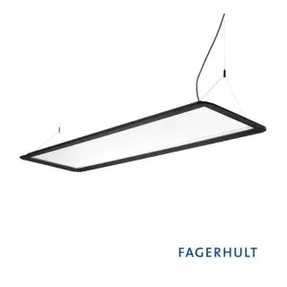 FAGERHULT 652903 Appareo Linear Pendelleuchte 39W 830 5340LM DALI schwarz Standardbaldachin APP 10.5030.1.1/DALI schwarz APP10503011DALI