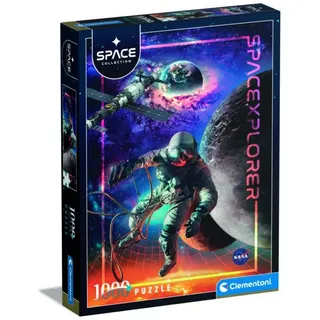 CLEMENTONI Puzzle Weltraum NASA: Space Explorer 1000 Teile)