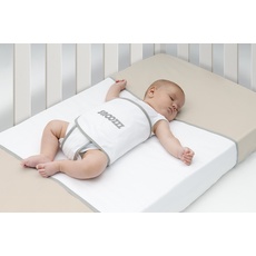 Snoozzz Schlafhilfe Travel für die Seitenlage und Ruckeinlage - Pucktuch - Lagerungskissen - für Wiege, Kinderbett und Einzelbett (XL)