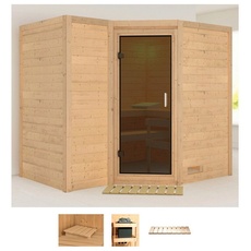 Bild Sauna »Sanna 2«, (Set), ohne Ofen beige