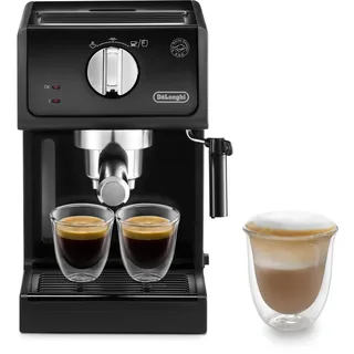 De'Longhi ECP 31.21 schwarz inkl. manueller Milchschaumdüse