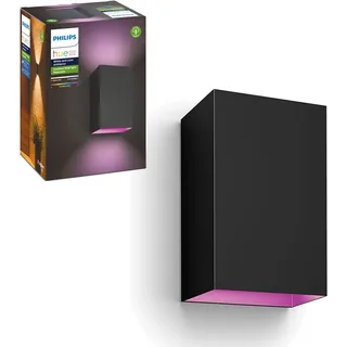 Philips Resonate Outdoor Wandleuchte schwarz