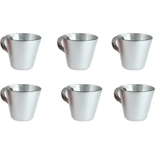 Espr6er Set 80cc silber aus Glas Spülmaschinenfest - Silber