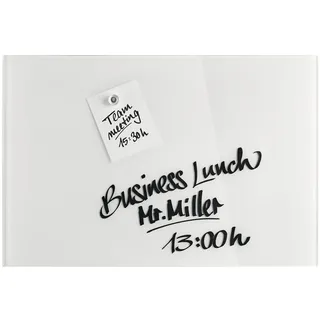 Magnetoplan Glas-Magnettafel 60,0 x 40,0 cm briliant-weiß