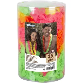 Boland - Hawaii Ketten mit Blumen, 25 Stück