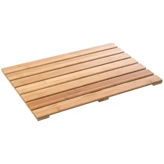 Five Badematte Bambusgitter Beige/Braun