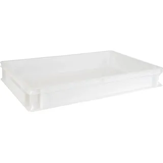 APS 82442 Teigbehälter - Pizzaballenbox, stapelbar, Fassungsvermögen 14 Liter, Innenmaß 56,5 x 36,5 cm, zum professionellen frischhalten und gären von Teigballen