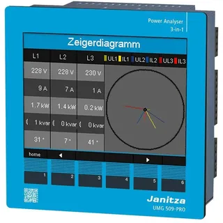JANITZA Janitza, UMG 509-PRO Spannungsqualitäts-Analysator
