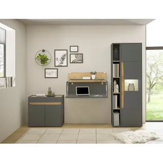 INOSIGN Büromöbel-Set »CiTY/GiRON« Set, 4 Stk. tlg., grau