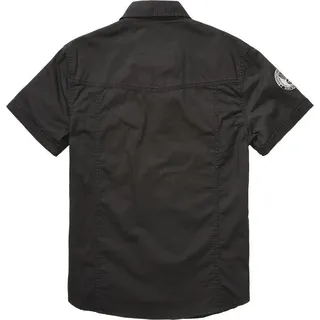Brandit Textil Brandit Luis Vintage Shirt Short Sleeve, Farbe: Schwarz,3XL