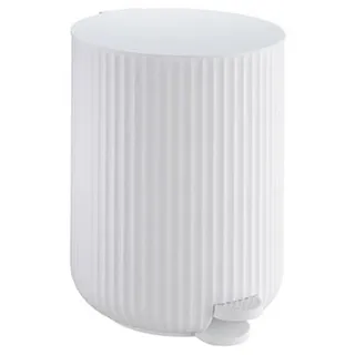 Kosmetikeimer , Weiß , Kunststoff , 4 l , 20x25.7x20 cm , Badaccessoires, Abfalleimer