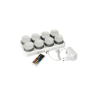Duni LED Mini Lamp 5 cm 8 St. weiß