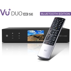 Vu+ Duo 4K SE BT (4.10 GB, DVB-C, CI-Schacht), TV Receiver, Schwarz