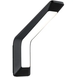 Paulmann Außenwandleuchte Aluminium 90x328mm 14W 950lm IP44 Bewegungsmelder anthrazit