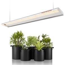 Spider Farmer LED Pflanzenlampe SF600 LED Grow Lampe Vollspektrum Grow Light Wachstumslampe für Zimmerpflanzen mit Reflektor Pflanzenleuchte Pflanzenlicht für Innen Gartenarbeit Gemüse Blume 384 LEDs