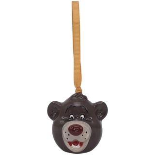 Disney The Jungle Book Hängender Baumschmuck Baloo – 7,4 cm x 4,8 cm x 5,7 cm – Ornament – Disney Weihnachtsbaumschmuck – Disney Geschenke